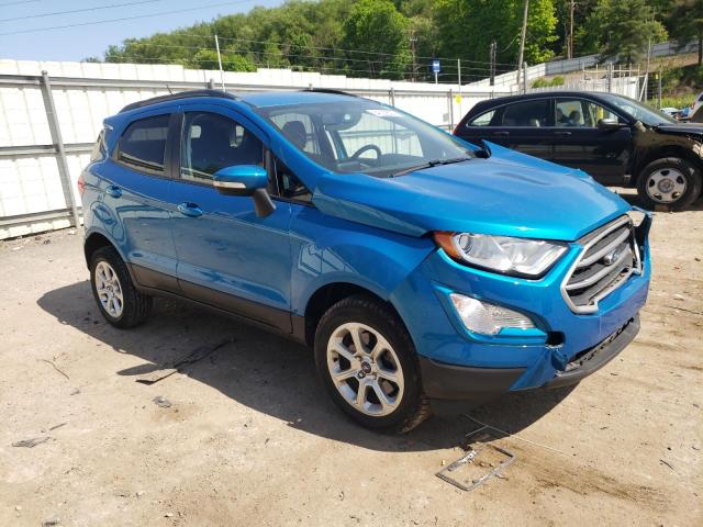MAJ6S3GL4KC266912 - 2019 FORD ECOSPORT SE BLUE photo 4