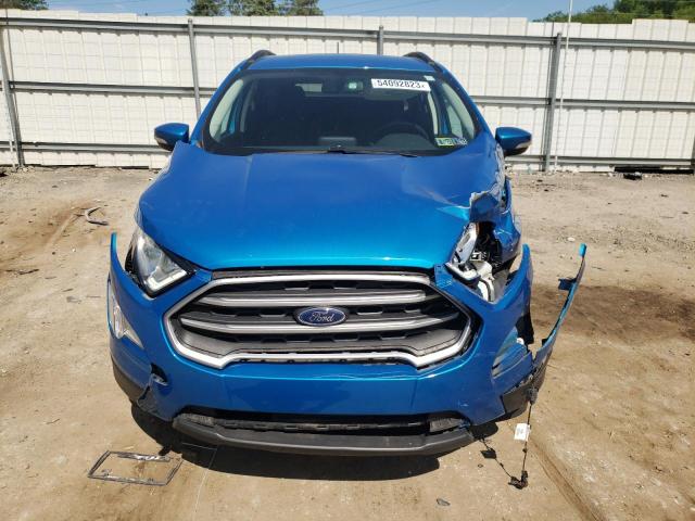 MAJ6S3GL4KC266912 - 2019 FORD ECOSPORT SE BLUE photo 5
