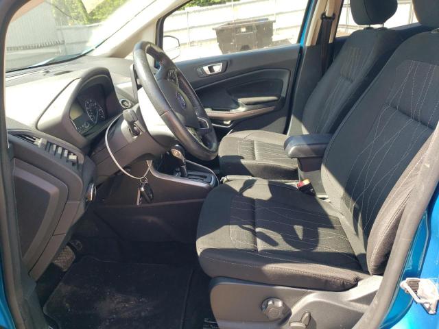 MAJ6S3GL4KC266912 - 2019 FORD ECOSPORT SE BLUE photo 7