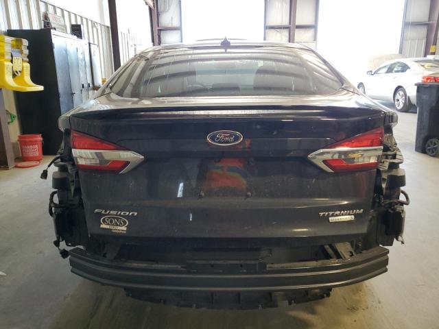 3FA6P0K93KR213289 - 2019 FORD FUSION TITANIUM BLACK photo 6