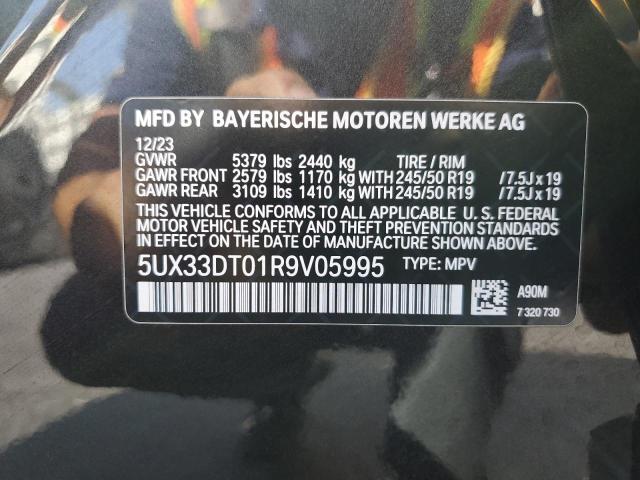 5UX33DT01R9V05995 - 2024 BMW X4 XDRIVE30I CHARCOAL photo 13