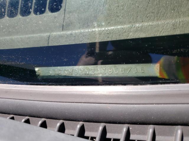 5TESM92N21Z860736 - 2001 TOYOTA TACOMA XTRACAB PRERUNNER მწვანე ფოტო 12