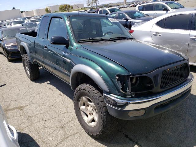 5TESM92N21Z860736 - 2001 TOYOTA TACOMA XTRACAB PRERUNNER GREEN photo 4