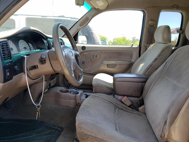 5TESM92N21Z860736 - 2001 TOYOTA TACOMA XTRACAB PRERUNNER მწვანე ფოტო 7