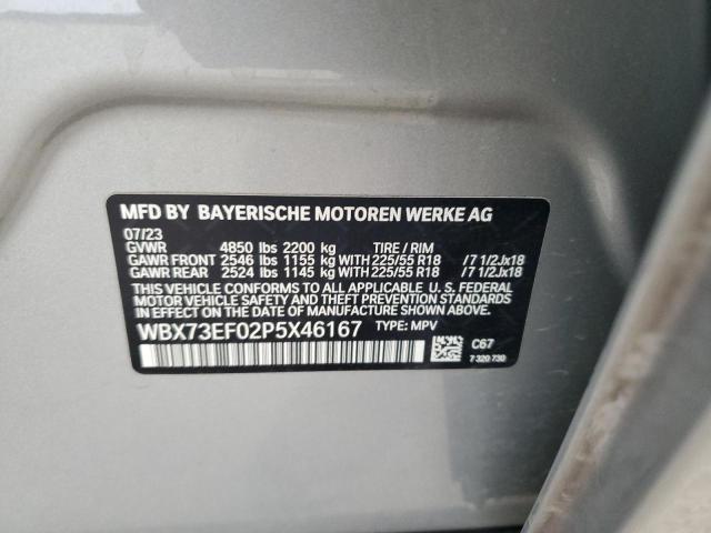 WBX73EF02P5X46167 - 2023 BMW X1 XDRIVE28I GRAY photo 13