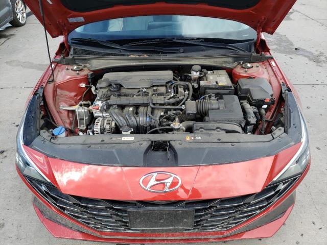 KMHLP4AG0MU112075 - 2021 HYUNDAI ELANTRA LIMITED RED photo 11