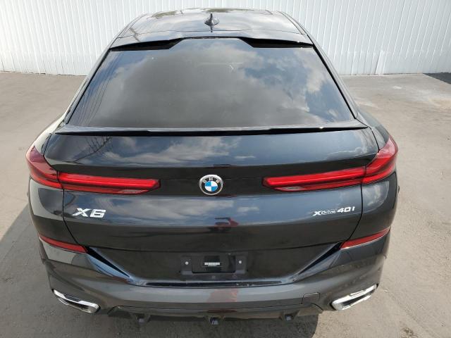 5UXCY6C03P9N55372 - 2023 BMW X6 XDRIVE40I BLACK photo 6