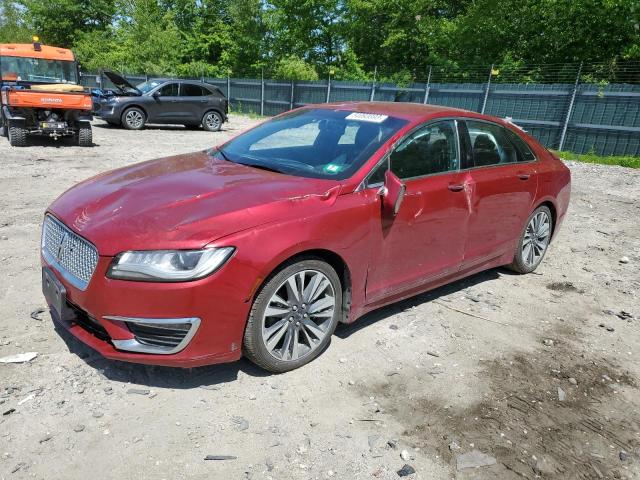 3LN6L5F98HR600468 - 2017 LINCOLN MKZ RESERVE BURGUNDY photo 1