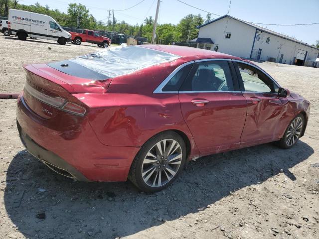 3LN6L5F98HR600468 - 2017 LINCOLN MKZ RESERVE BURGUNDY photo 3