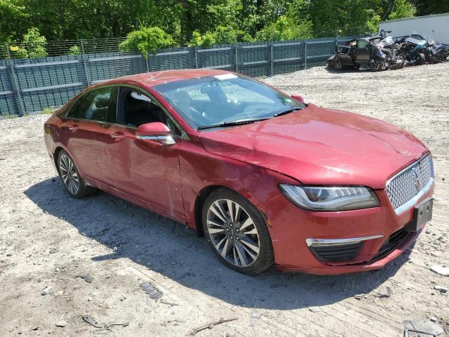 3LN6L5F98HR600468 - 2017 LINCOLN MKZ RESERVE ბურგუნდია ფოტო 4