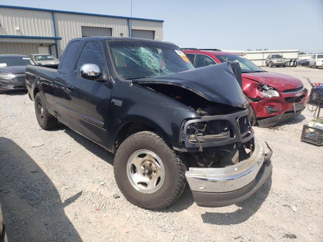 1FTRX17283NA06104 - 2003 FORD F150 BLACK photo 4