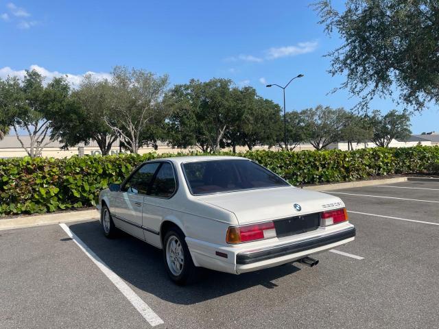 WBAEC8418J3266779 - 1988 BMW 635 CSI AUTOMATIC WHITE photo 3