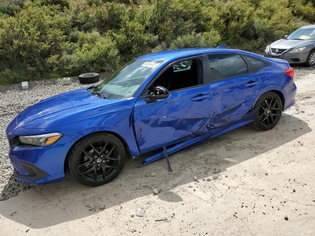 2HGFE2F53NH607492 - 2022 HONDA CIVIC SPORT 蓝色 照片 1