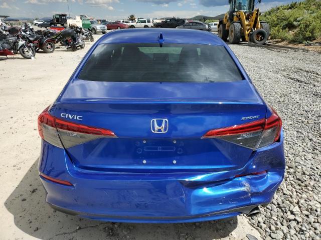 2HGFE2F53NH607492 - 2022 HONDA CIVIC SPORT 蓝色 照片 6