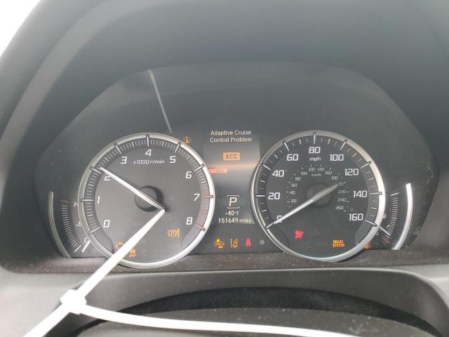 19UUB2F77FA010315 - 2015 ACURA TLX ADVANCE WHITE photo 9