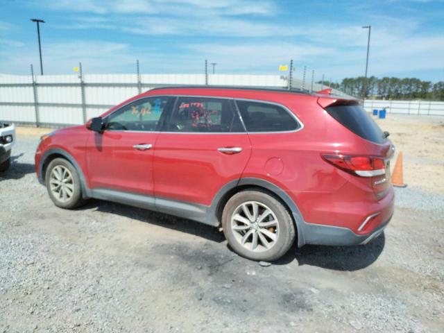 KM8SM4HF6HU214584 - 2017 HYUNDAI SANTA FE SE RED photo 2