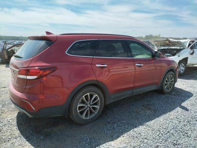 KM8SM4HF6HU214584 - 2017 HYUNDAI SANTA FE SE RED photo 3