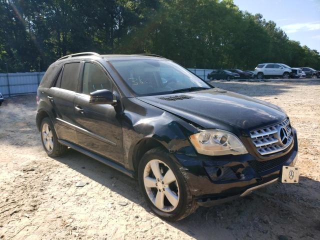 4JGBB8GB4BA639225 - 2011 MERCEDES-BENZ ML 350 4MATIC BLACK photo 4