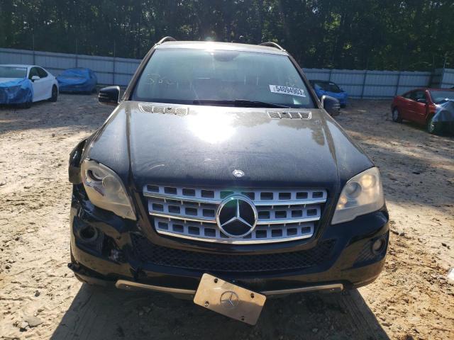 4JGBB8GB4BA639225 - 2011 MERCEDES-BENZ ML 350 4MATIC BLACK photo 5