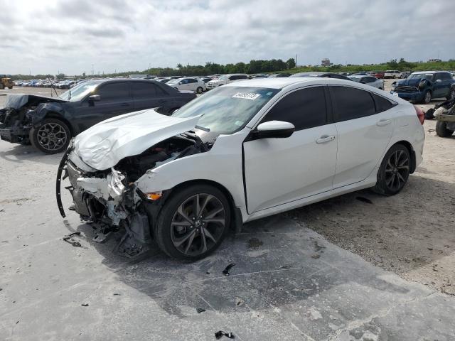 2HGFC2F8XKH598060 - 2019 HONDA CIVIC SPORT 白色 照片 1