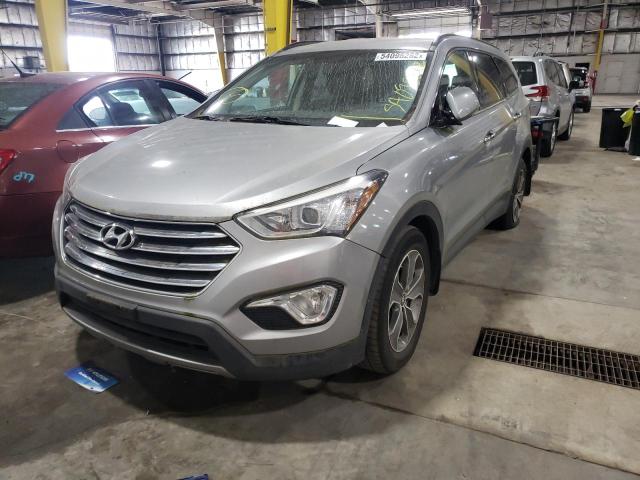 KM8SNDHFXEU056601 - 2014 HYUNDAI SANTA FE GLS SILVER photo 2