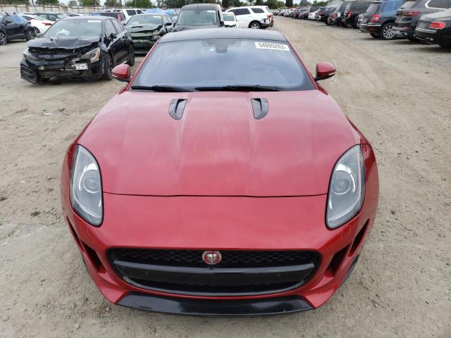 SAJWA6AT5H8K38752 - 2017 JAGUAR F-TYPE RED photo 5