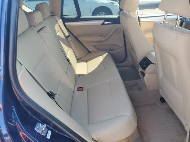 5UXWX9C55D0A25033 - 2013 BMW X3 XDRIVE28I BLUE photo 11