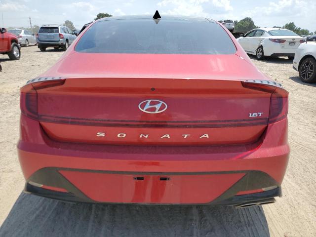 5NPEJ4J26LH041542 - 2020 HYUNDAI SONATA SEL PLUS RED photo 6