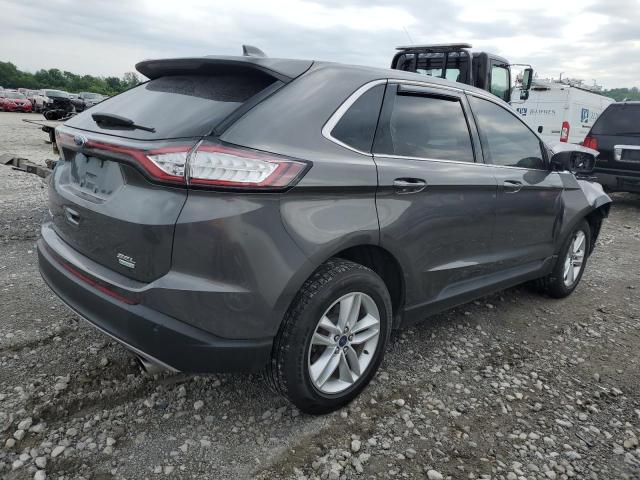 2FMPK3J9XHBC09405 - 2017 FORD EDGE SEL GRAY photo 3