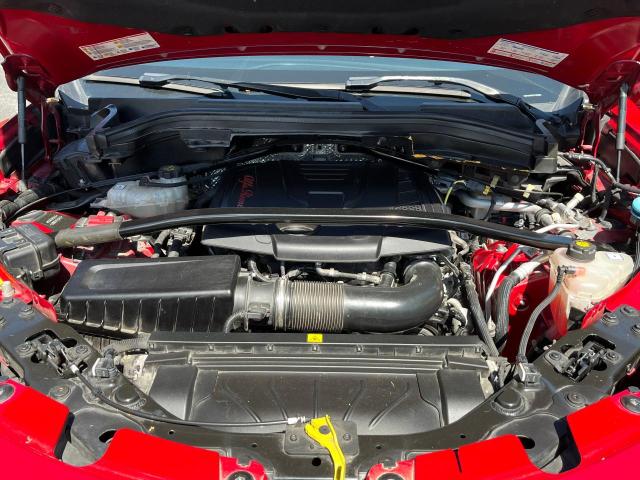ZASFAKNN7J7C02020 - 2018 ALFA ROMEO STELVIO TI SPORT RED photo 7
