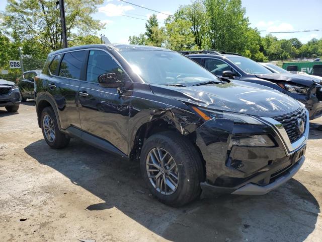 5N1BT3ABXNC717928 - 2022 NISSAN ROGUE S BLACK photo 4