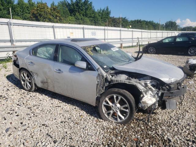 1N4AA5AP4EC471803 - 2014 NISSAN MAXIMA S SILVER photo 4