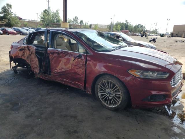 3FA6P0H97FR211039 - 2015 FORD FUSION SE BURGUNDY photo 4