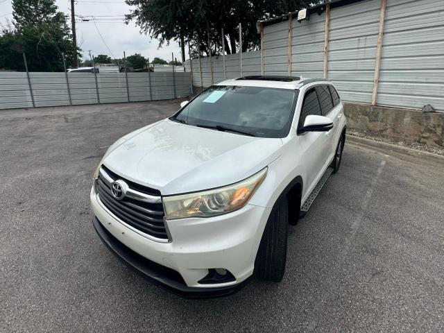 5TDKKRFH6FS056261 - 2015 TOYOTA HIGHLANDER XLE WHITE photo 2