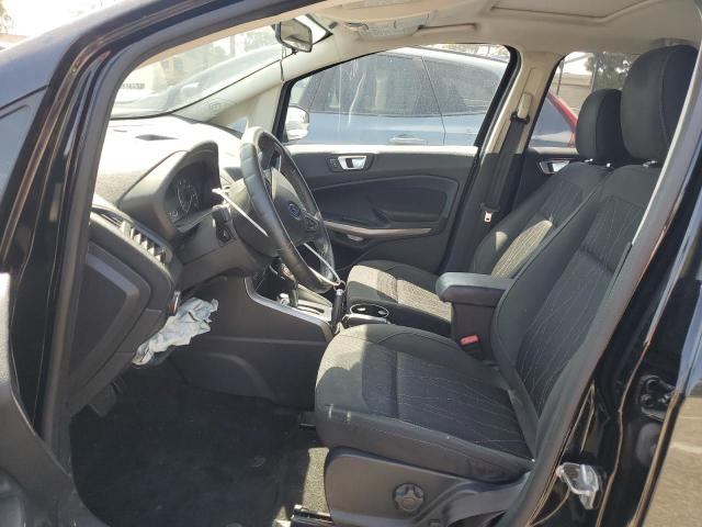 MAJ3S2GE4KC273311 - 2019 FORD ECOSPORT SE შავი ფოტო 7