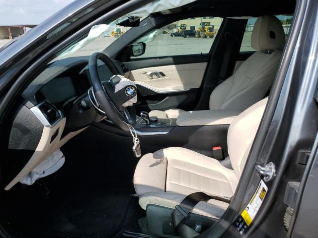 WBA5R7C03LFJ11995 - 2020 BMW 330XI Մոխրագույն լուսանկար 7