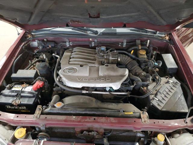 JN8DR09Y24W906321 - 2004 NISSAN PATHFINDER LE 栗色 照片 12