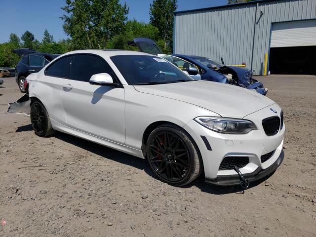 WBA1F7C54FV367365 - 2015 BMW 228 XI WHITE photo 4