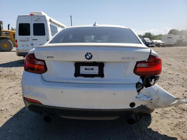 WBA1F7C54FV367365 - 2015 BMW 228 XI WHITE photo 6