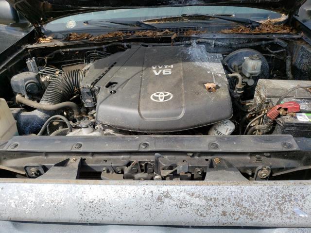 3TMJU4GN5DM155342 - 2013 TOYOTA TACOMA DOUBLE CAB PRERUNNER GRAY photo 11