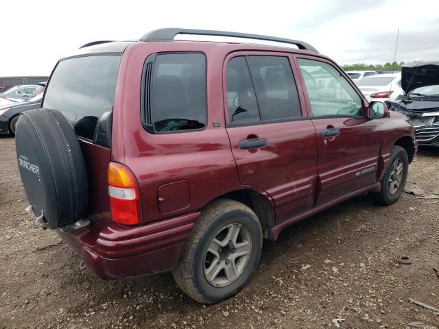 2CNBJ634936917632 - 2003 CHEVROLET TRACKER LT RED photo 3