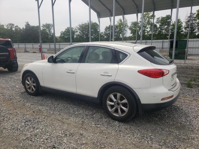 JNKAJ09E78M301626 - 2008 INFINITI EX35 BASE თეთრი ფოტო 2