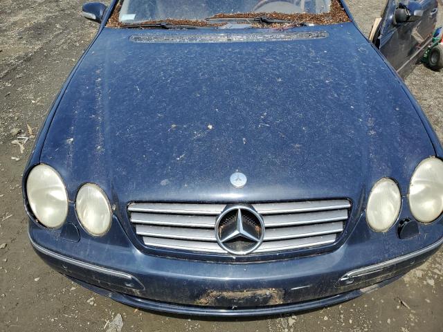 WDBPJ75J71A008774 - 2001 MERCEDES-BENZ CL 500 BLUE photo 11