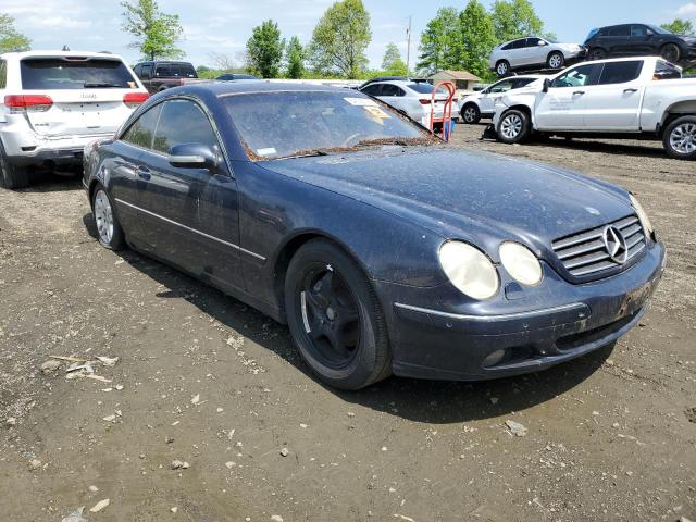 WDBPJ75J71A008774 - 2001 MERCEDES-BENZ CL 500 BLUE photo 4