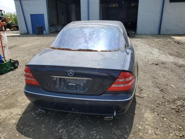 WDBPJ75J71A008774 - 2001 MERCEDES-BENZ CL 500 BLUE photo 6