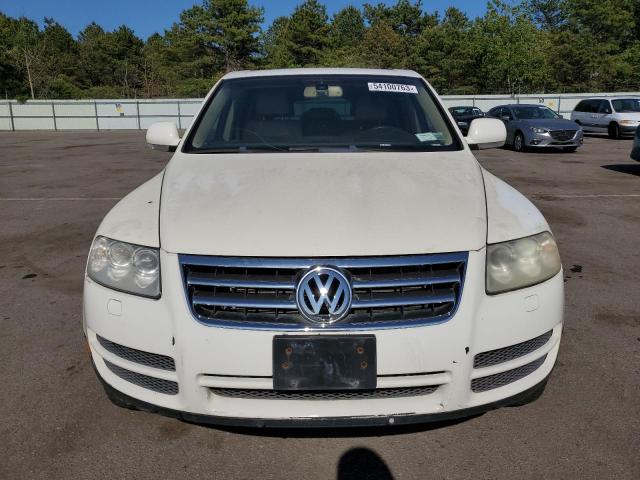 WVGZG77L86D005715 - 2006 VOLKSWAGEN TOUAREG 3.2 WHITE photo 5