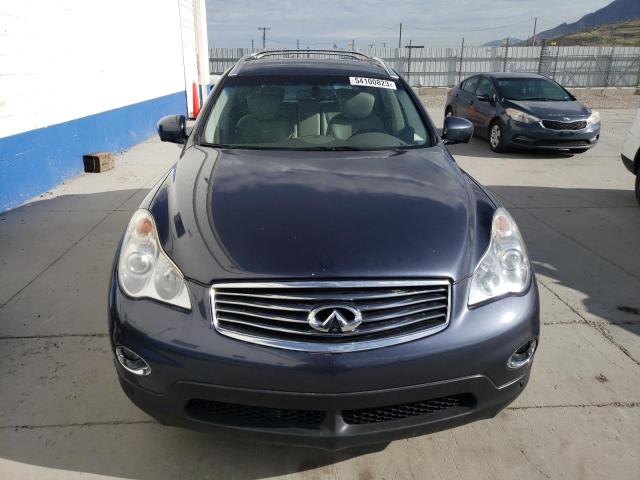 JN1AJ0HR1AM757247 - 2010 INFINITI EX35 BASE BLUE photo 5