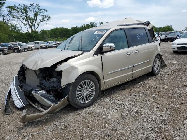 2C4RC1CGXDR511725 - 2013 CHRYSLER TOWN & COU TOURING L GOLD photo 1