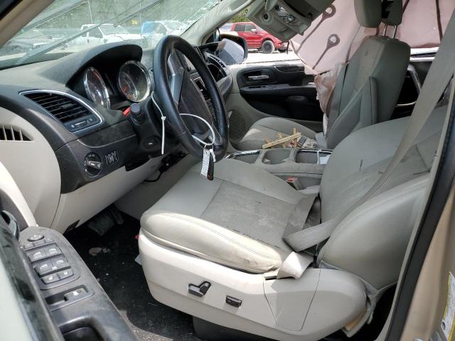 2C4RC1CGXDR511725 - 2013 CHRYSLER TOWN & COU TOURING L GOLD photo 7