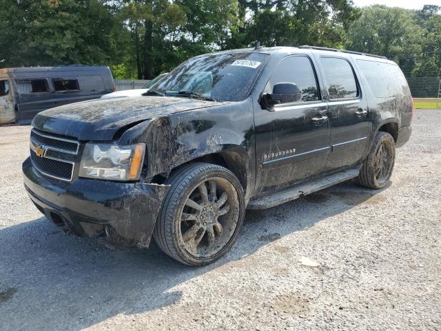 1GNFC16J27R417303 - 2007 CHEVROLET SUBURBAN C1500 BLACK photo 1